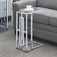 Town Living Room Collection Glass C Table