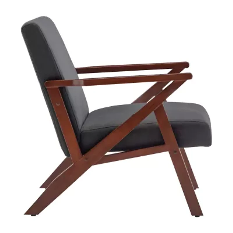 Take-A-Seat Cliff Mid-Century Modern Accent Lounge Armchair
