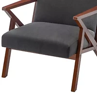 Take-A-Seat Cliff Mid-Century Modern Accent Lounge Armchair