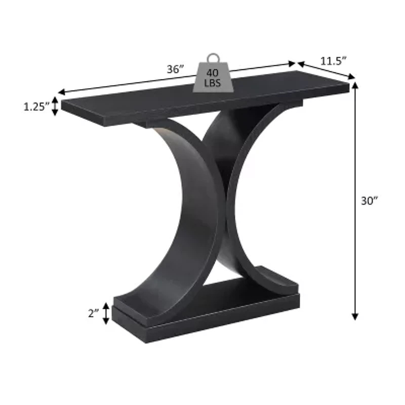 Newport Infinity Console Table
