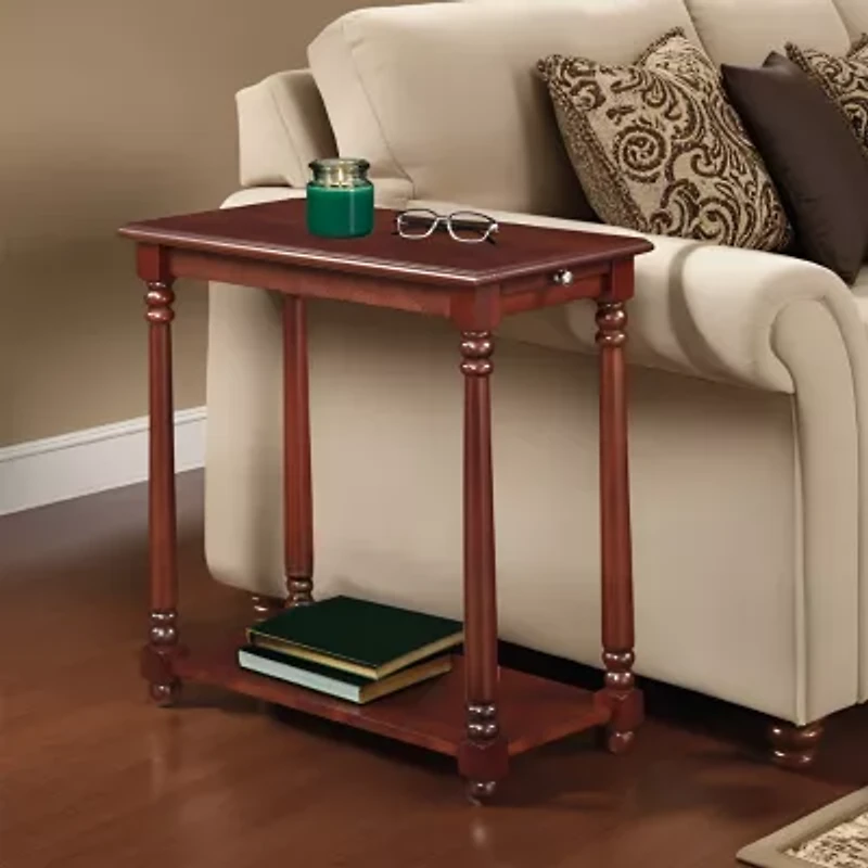 French Country Regent Chairside End Table