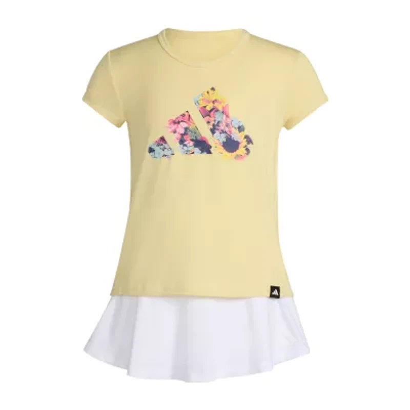 adidas Toddler Girls 2-pc. Skort Set