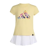 adidas Toddler Girls 2-pc. Skort Set