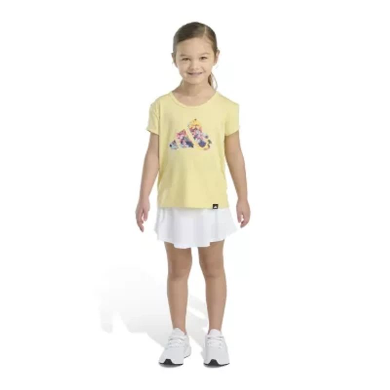 adidas Toddler Girls 2-pc. Skort Set
