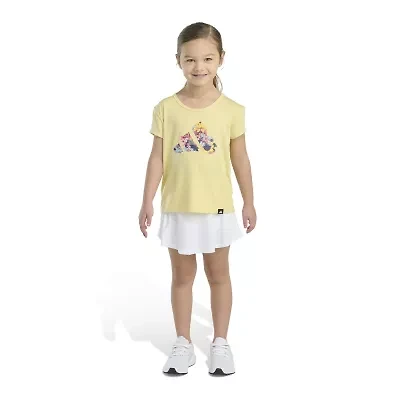 adidas Toddler Girls 2-pc. Skort Set
