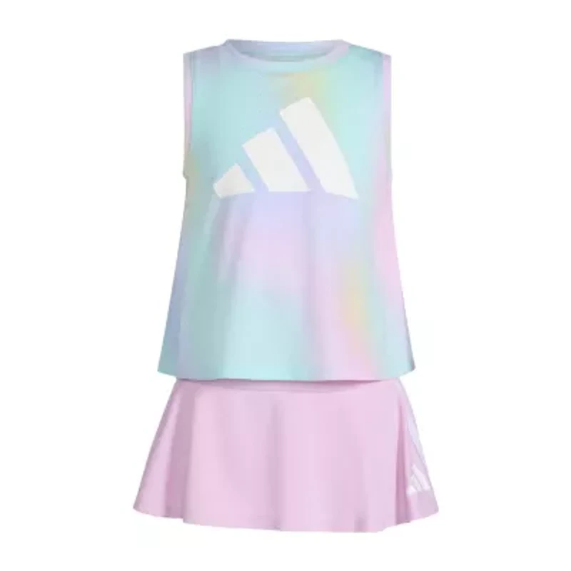 adidas Toddler Girls 2-pc. Skort Set