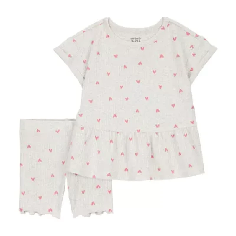 Carter's Baby Girls 2-pc. Short Set