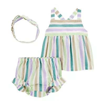 Carter's Baby Girls 3-pc. Short Set