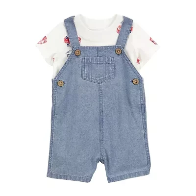 Carter's Baby Boys 2-pc. Shortall Set