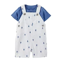 Carter's Baby Boys 2-pc. Shortall Set