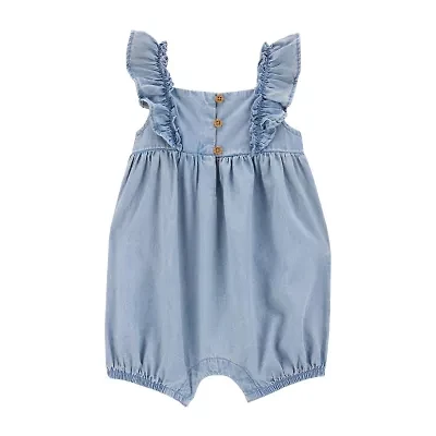 Carter's Baby Girls Sleeveless Romper