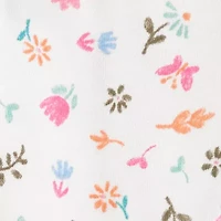 Carter's Baby Girls Sleeveless Floral Romper