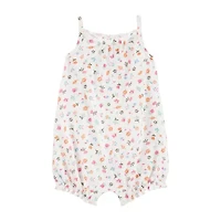 Carter's Baby Girls Sleeveless Floral Romper