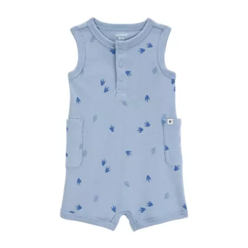 Carter's Baby Boys Sleeveless Animal Romper