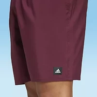 adidas Mens Drawstring Waist Lined Swim Shorts