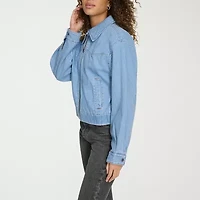 Levi's® Denim Wind Resistant Midweight Womens Bomber Jacket