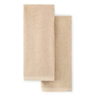 Cooks Popcorn Solid 2-pc. Kitchen Towel Set