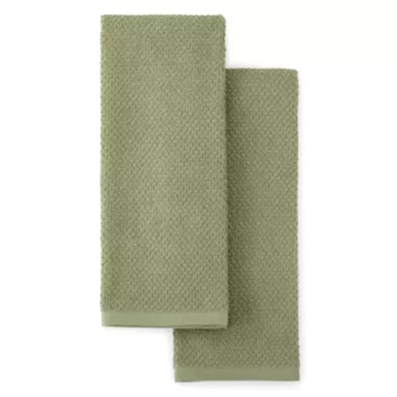 Cooks Popcorn Solid 2-pc. Kitchen Towel Set
