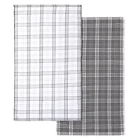 Cooks Windowpane 2-pc. Kitchen Towel Set