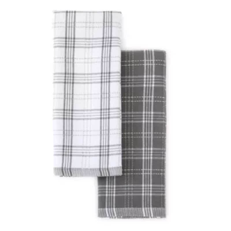 Cooks Windowpane 2-pc. Kitchen Towel Set