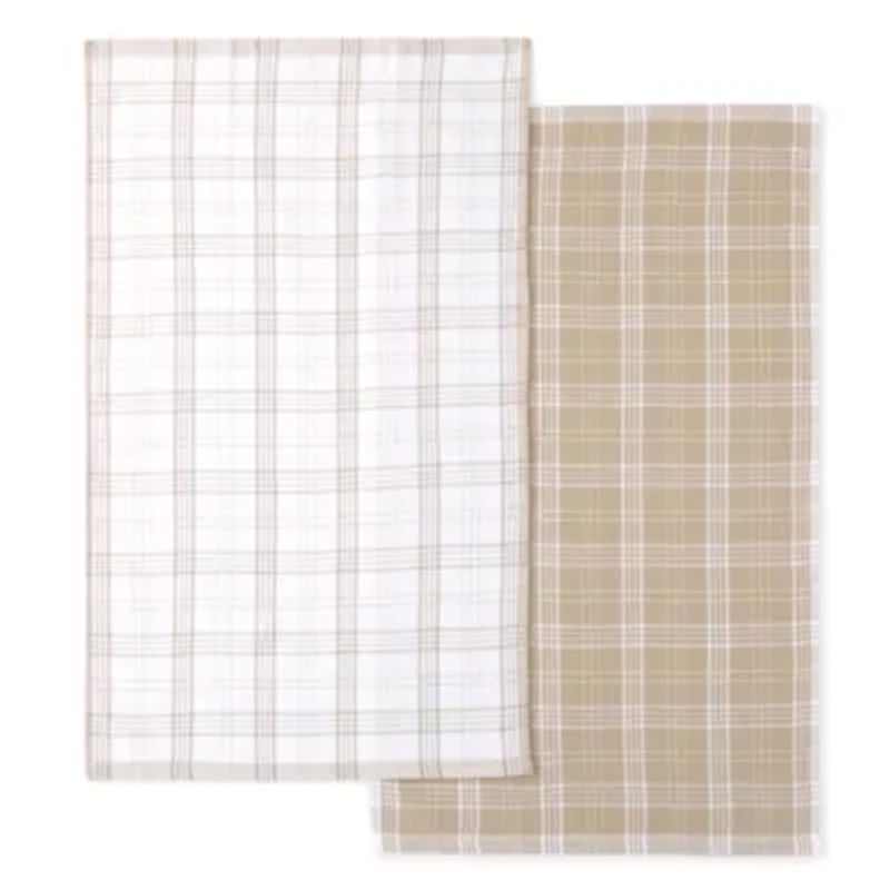 Cooks Windowpane 2-pc. Kitchen Towel Set