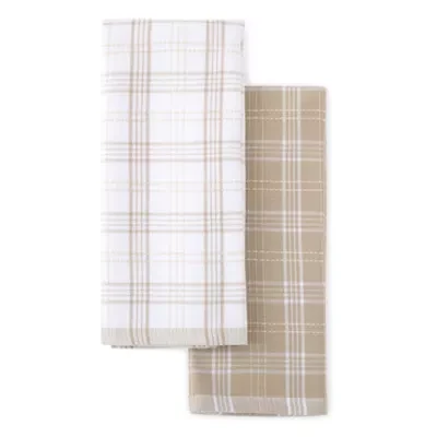 Cooks Windowpane 2-pc. Kitchen Towel Set