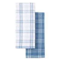 Cooks Windowpane 2-pc. Kitchen Towel Set