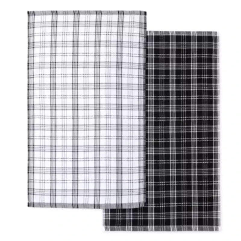 Cooks Windowpane 2-pc. Kitchen Towel Set
