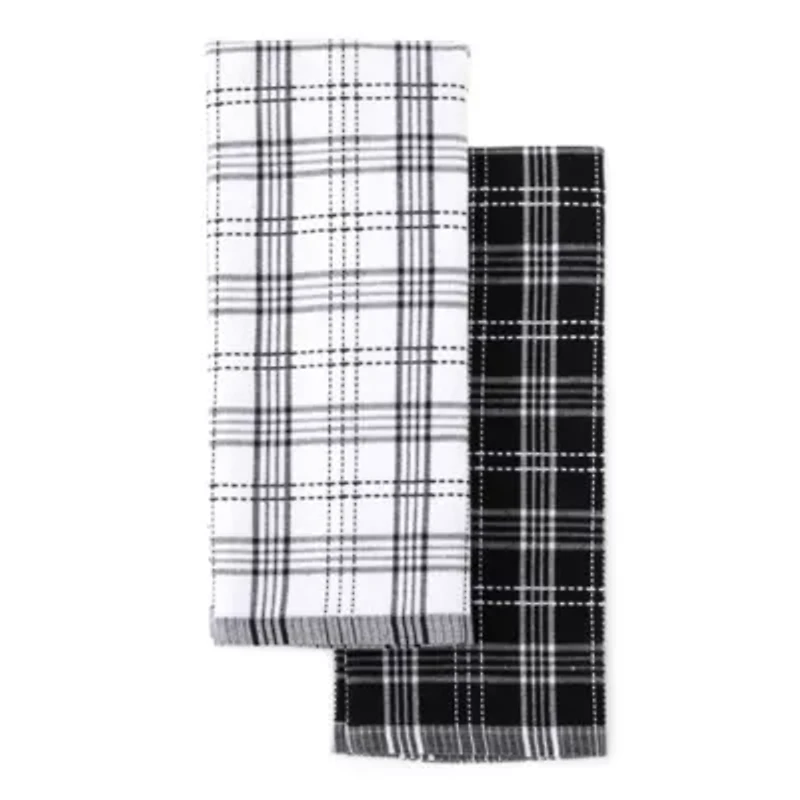 Cooks Windowpane 2-pc. Kitchen Towel Set
