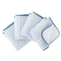 Cooks Striped Scrubber 4-pc. Dish Cloth Set