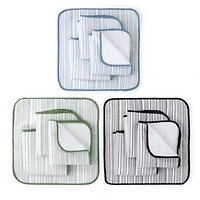 Cooks Striped Scrubber 4-pc. Dish Cloth Set