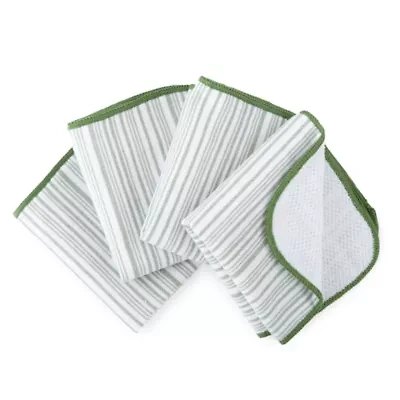 Cooks Striped Scrubber 4-pc. Dish Cloth Set