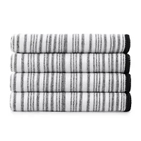 Cooks Striped Scrubber 4-pc. Dish Cloth Set