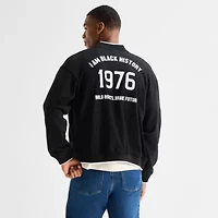 Hope & Wonder Black History Month Mens Fleece Bomber Jacket