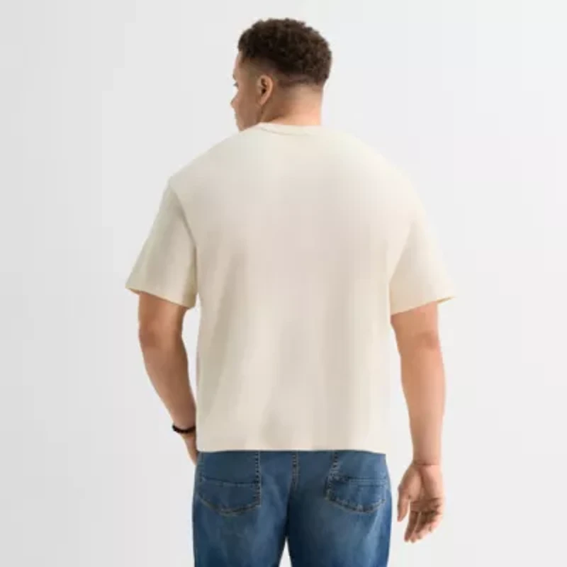 Hope & Wonder Black History Month Boxy Mens Crew Neck Short Sleeve Big and Tall T-Shirt