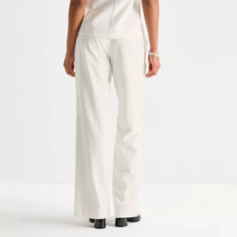 by&by Womens Juniors Straight Trouser