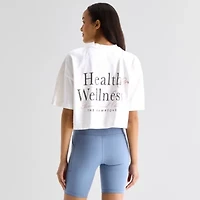 Xersion Womens Crew Neck Short Sleeve Active T-Shirt