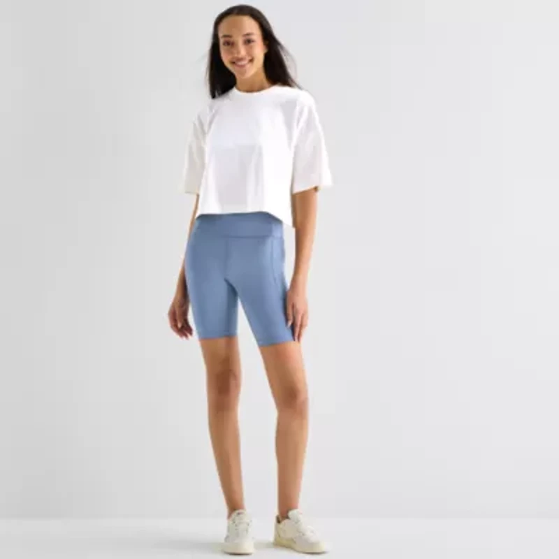 Xersion Womens Crew Neck Short Sleeve Active T-Shirt