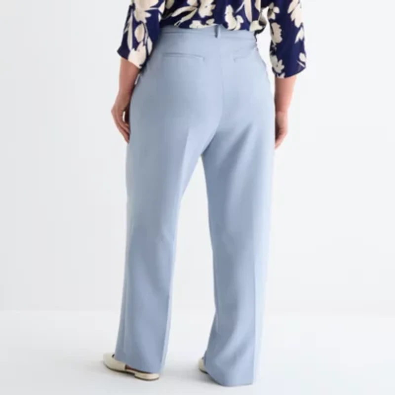 Worthington Plus Womens Everyday Pant