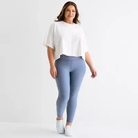 Xersion Womens Crew Neck Short Sleeve Active Plus T-Shirt