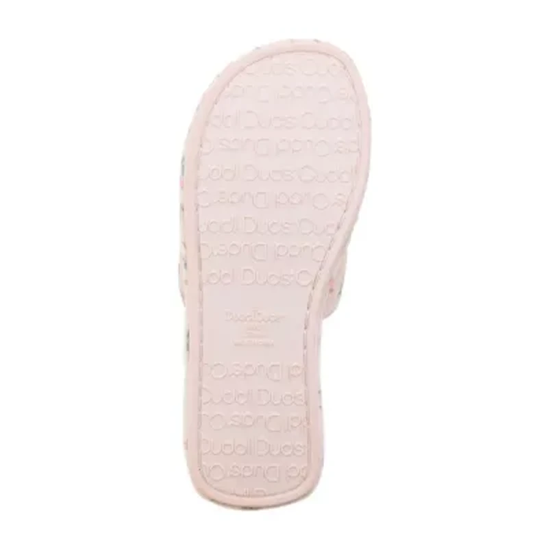 Cuddl Duds Womens Slip-On Slippers
