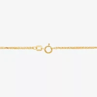 14K Gold 18-20 Inch Hollow Link Chain Necklace