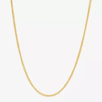 14K Gold 18-20 Inch Hollow Link Chain Necklace