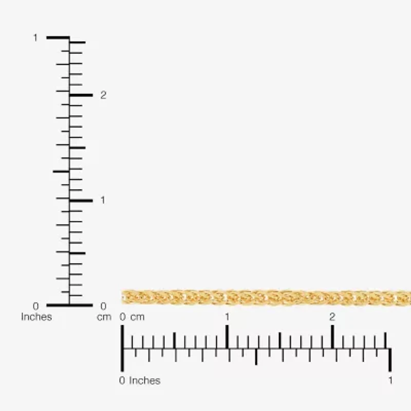 14K Gold 18-20 Inch Hollow Link Chain Necklace