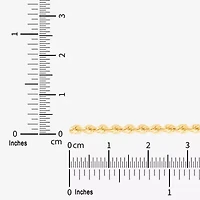 14K Gold 16 - 30 Inch Semi-Solid Sparkle Rope Chain Necklace