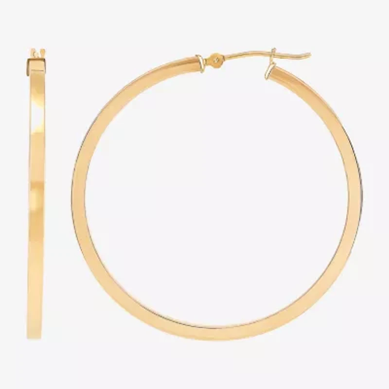 14K Gold Hoop Earrings