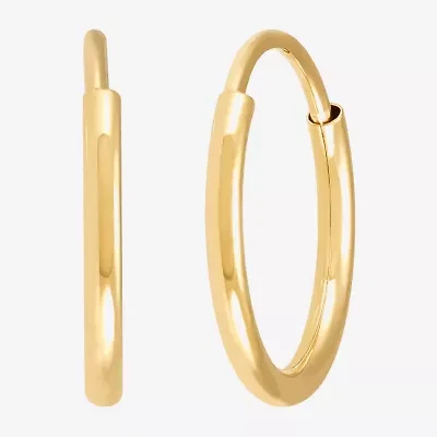 Limited Quantities! Girls 14K Gold Hoop Earrings