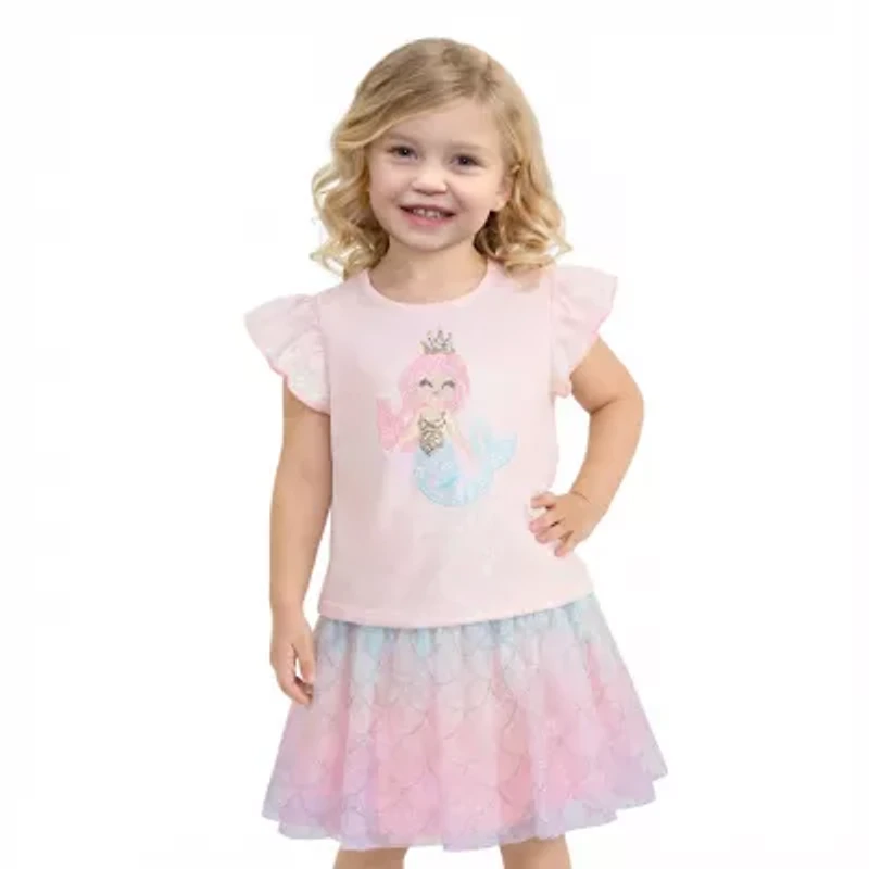 Lilt Toddler Girls 2-pc. Skirt Set