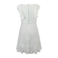 Lilt Big Kid Girls Short Sleeve A-Line Dress