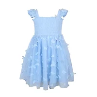 Lilt Little Girls Sleeveless A-Line Dress